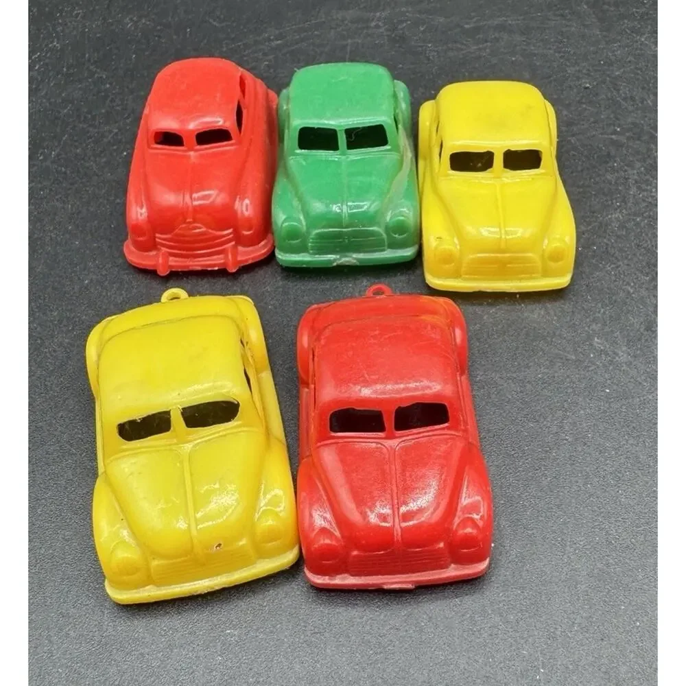 Vintage 1940’s IDEAL Toy Plastic Cars Lot of 5 Cars -TO5